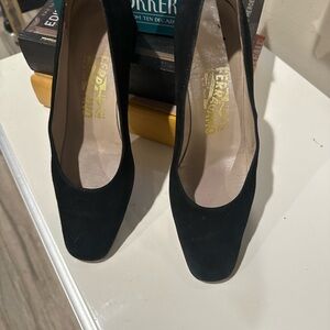 Salvatore Ferragamo Black Heels